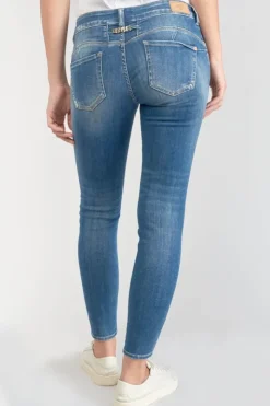 Femme Le Temps des Cerises Coupe Slim-Kawi Pulp Slim 7/8Eme Jeans Bleu N°3