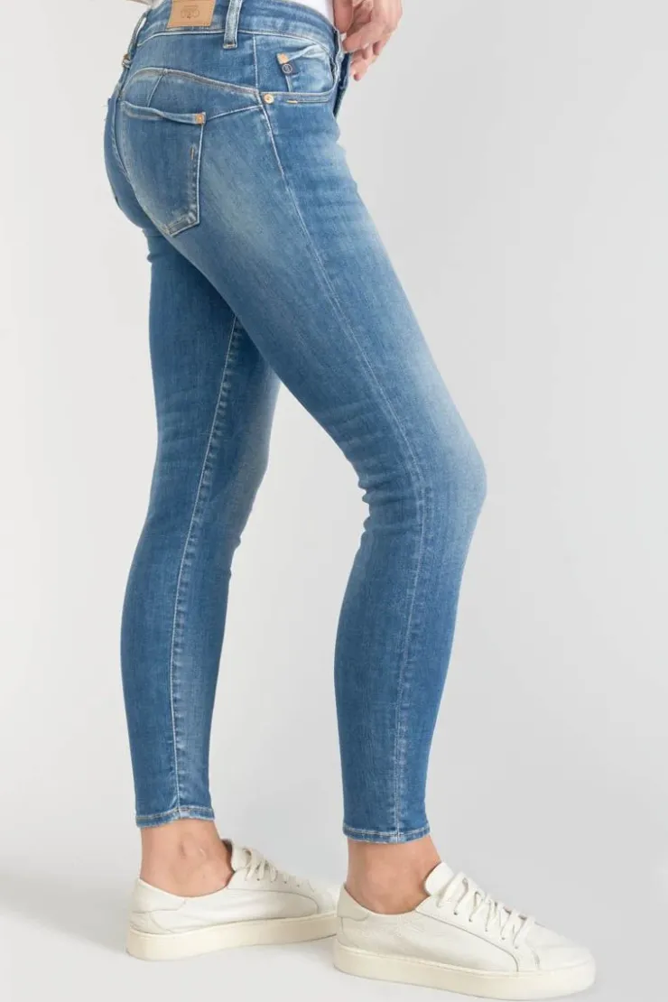 Femme Le Temps des Cerises Coupe Slim-Kawi Pulp Slim 7/8Eme Jeans Bleu N°3