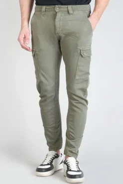Homme Le Temps des Cerises Pantalons & Chinos-Koge Army Jogg Tapered Arque Kaki