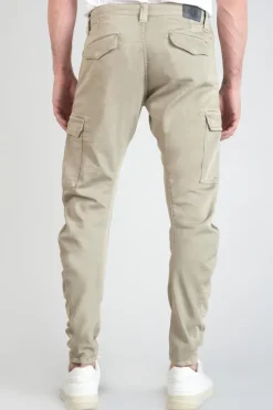 Homme Le Temps des Cerises Pantalons & Chinos-Koge Army Jogg Tapered Arque Beige