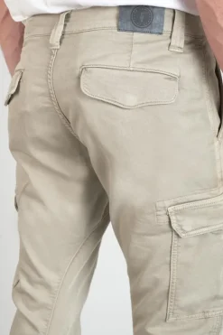 Homme Le Temps des Cerises Pantalons & Chinos-Koge Army Jogg Tapered Arque Beige