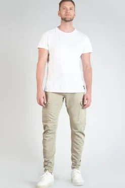 Homme Le Temps des Cerises Pantalons & Chinos-Koge Army Jogg Tapered Arque Beige