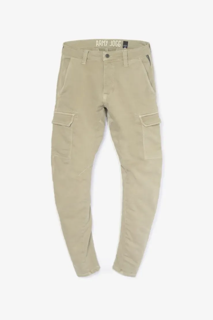 Homme Le Temps des Cerises Pantalons & Chinos-Koge Army Jogg Tapered Arque Beige