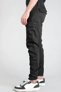 Homme Le Temps des Cerises Pantalons & Chinos-Koge Army Jogg Tapered Arque Noir
