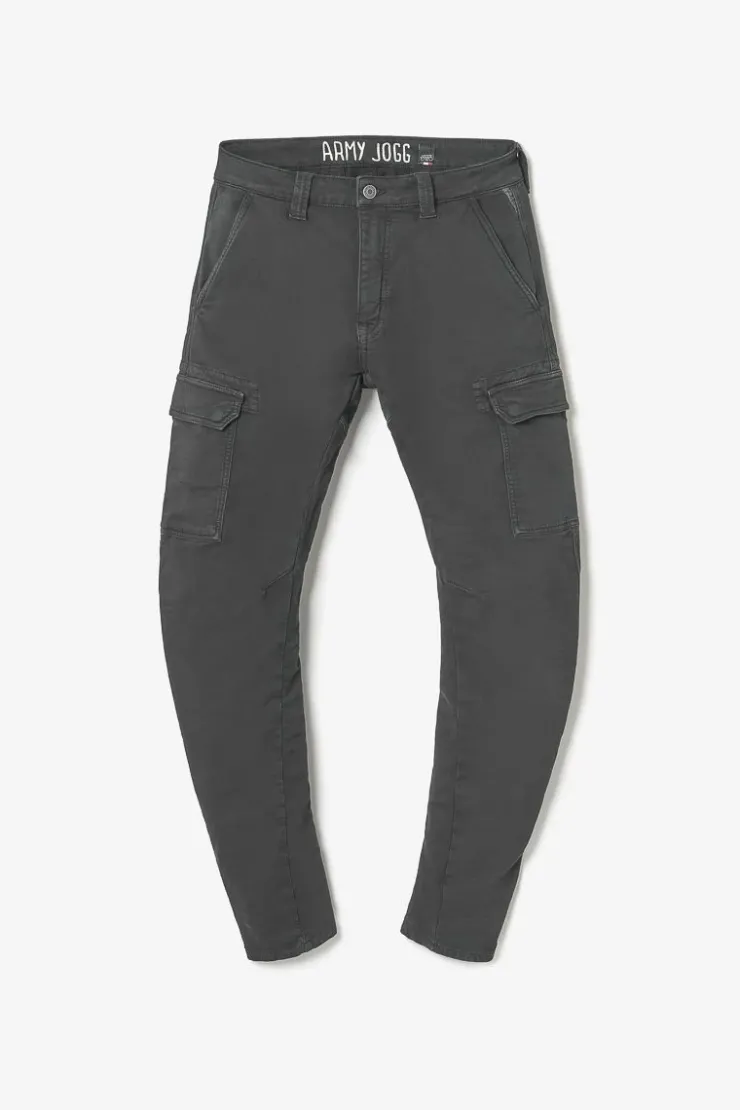 Homme Le Temps des Cerises Pantalons & Chinos-Koge Army Jogg Tapered Arque Noir