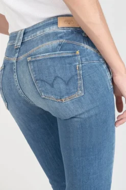 Femme Le Temps des Cerises Coupe Regular-Kops Pulp Regular Jeans Bleu N°3