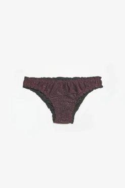 Femme Le Temps des Cerises Lingerie-Lot De 2 Culottes Liebe Fuchsia