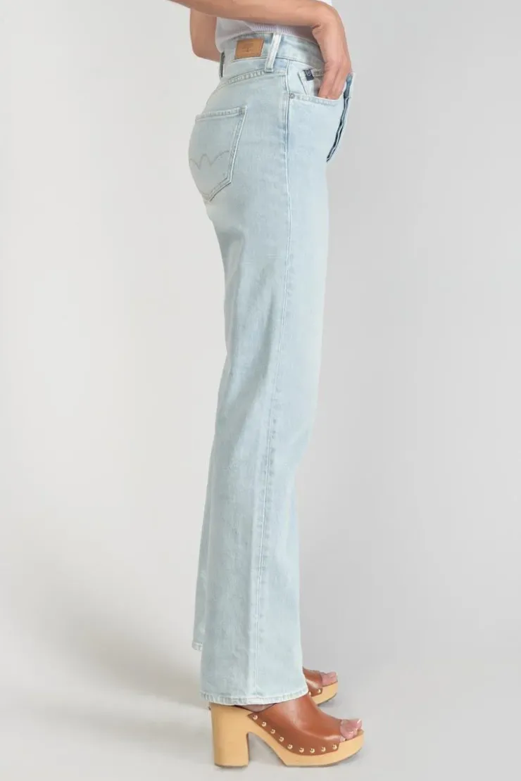 Femme Le Temps des Cerises Coupe Regular-Lux 400/19 Mom Taille Haute Jeans Bleu N°5