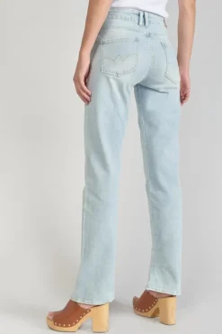 Femme Le Temps des Cerises Coupe Regular-Lux 400/19 Mom Taille Haute Jeans Bleu N°5