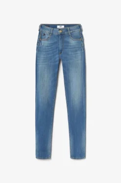 Femme Le Temps des Cerises Coupe Slim-Menars Pulp Slim Taille Haute Jeans Bleu N°3