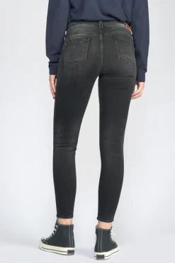 Femme Le Temps des Cerises Coupe Slim-Meteors Pulp Slim 7/8Eme Jeans Noir N°1