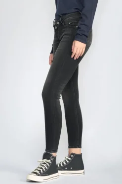 Femme Le Temps des Cerises Coupe Slim-Meteors Pulp Slim 7/8Eme Jeans Noir N°1