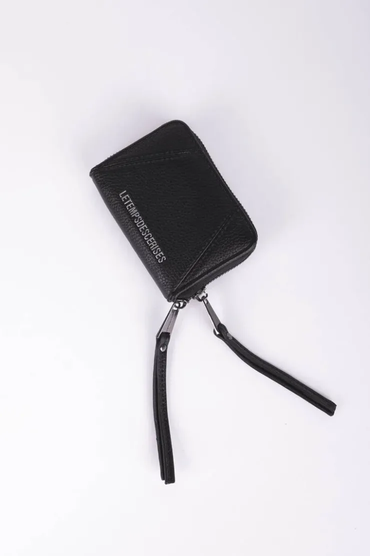 Femme Le Temps des Cerises Sacs & Portefeuilles-Mini Portefeuille Kelta Noir