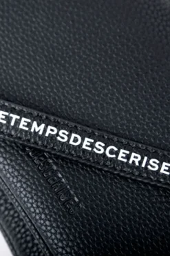 Femme Le Temps des Cerises Sacs & Portefeuilles-Mini Sac A Bandouliere Imprimee Jade Noir