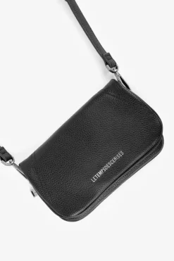 Femme Le Temps des Cerises Sacs & Portefeuilles-Mini Sac A Bandouliere Jade Noir