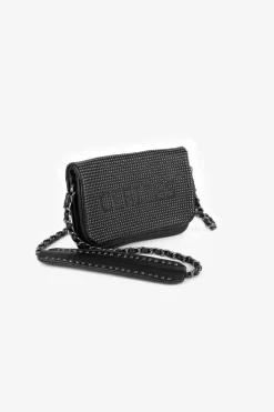 Femme Le Temps des Cerises Sacs & Portefeuilles-Mini Sac A Bandouliere Jade Noir Cloute