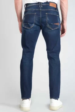 Homme Le Temps des Cerises Coupe Adjusted-Nicolay 700/11 Adjusted Jeans Destroy Bleu N°1