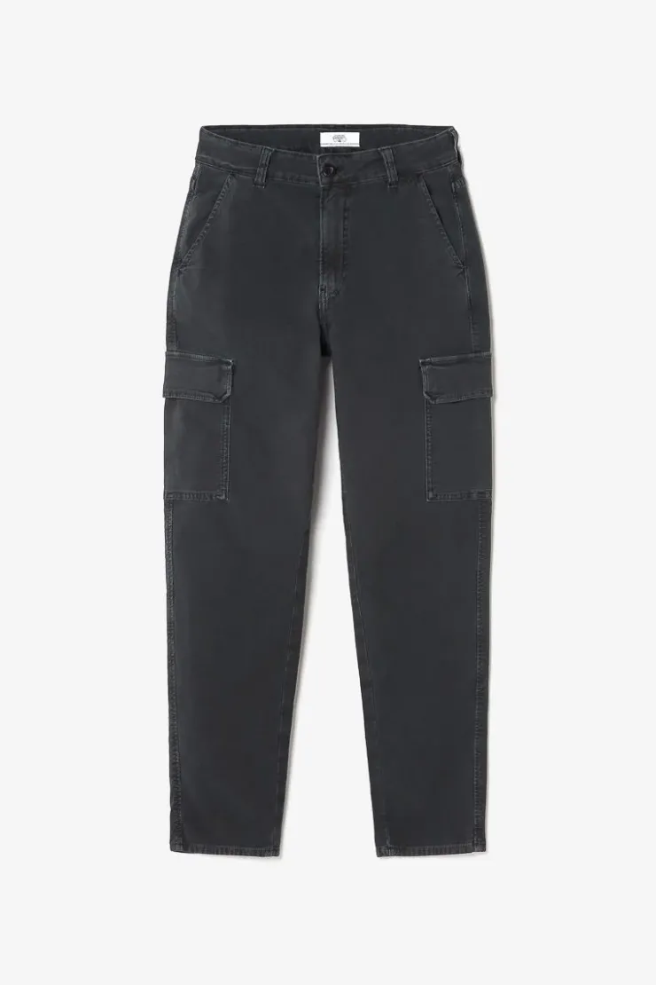 Femme Le Temps des Cerises Pantalons & Chinos-Pantalon Cargo Castellas Noir