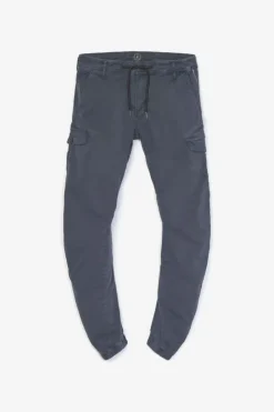 Homme Le Temps des Cerises Pantalons & Chinos-Pantalon Cargo Vedje Bleu Marine