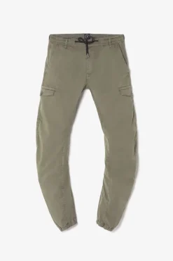 Homme Le Temps des Cerises Pantalons & Chinos-Pantalon Cargo Vedje Kaki