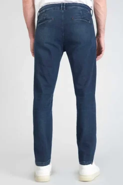 Homme Le Temps des Cerises Coupe Regular Confort-Pantalon Chino Dejean En Jeans Bleu