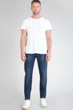 Homme Le Temps des Cerises Coupe Regular Confort-Pantalon Chino Dejean En Jeans Bleu