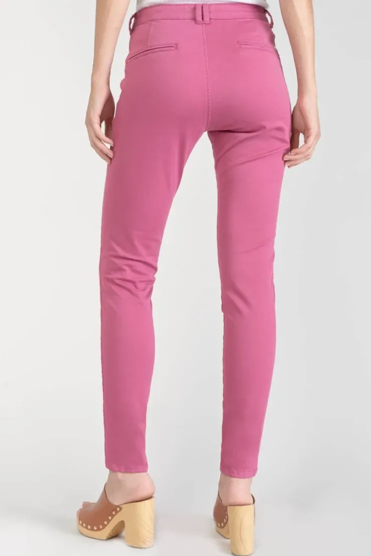 Femme Le Temps des Cerises Pantalons & Chinos-Pantalon Chino Dyli3 Fuchsia