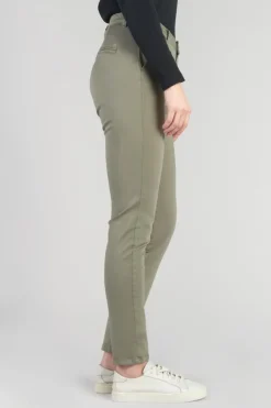 Femme Le Temps des Cerises Pantalons & Chinos-Pantalon Chino Dyli4 Kaki