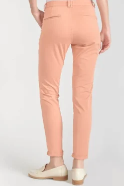 Femme Le Temps des Cerises Pantalons & Chinos-Pantalon Chino Dyli3 Peche