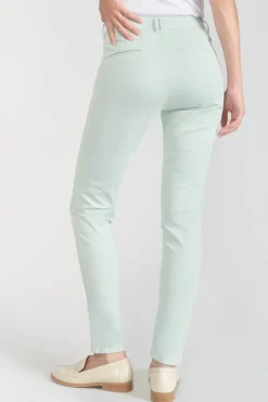 Femme Le Temps des Cerises Pantalons & Chinos-Pantalon Chino Dyli3 Vert D'Eau