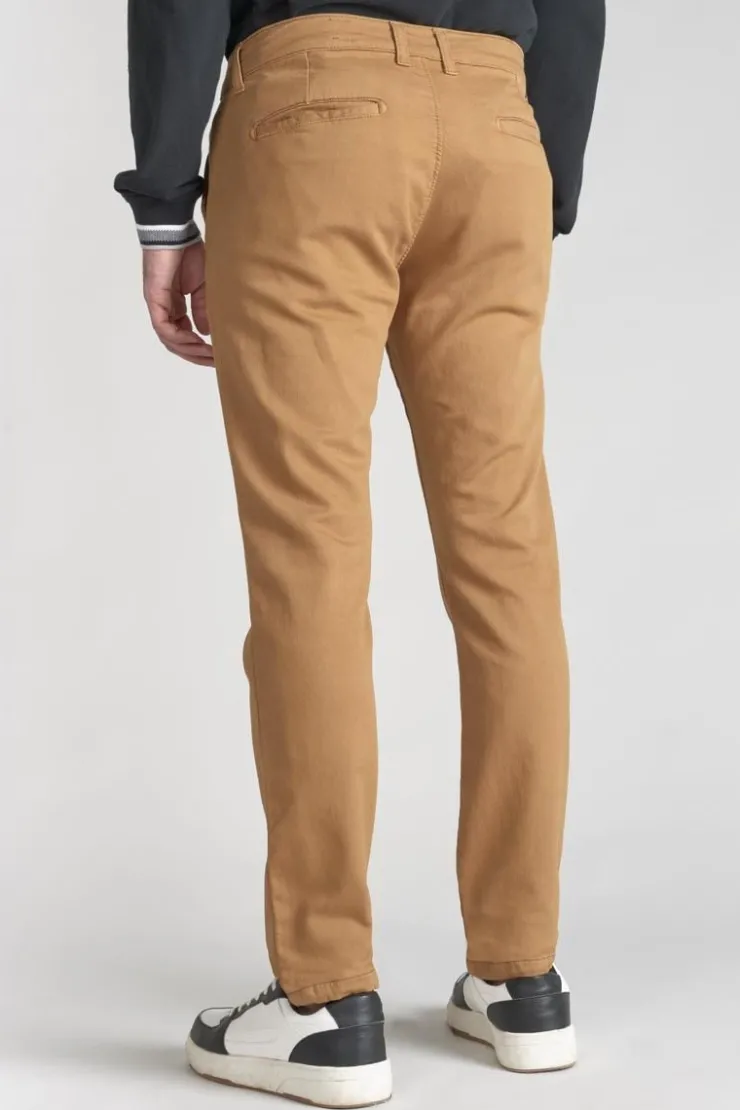 Homme Le Temps des Cerises Pantalons & Chinos-Pantalon Chino Jogg Kurt Camel