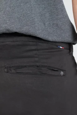 Homme Le Temps des Cerises Pantalons & Chinos-Pantalon Chino Slim Jas Noir
