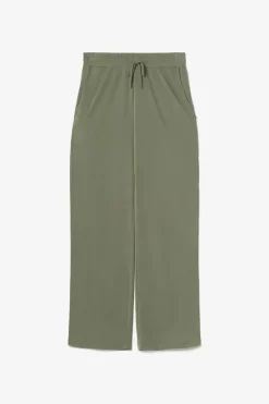 Femme Le Temps des Cerises Pantalons & Chinos-Pantalon Fluide Judi Kaki