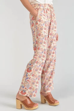 Femme Le Temps des Cerises Pantalons & Chinos-Pantalon Henel A Motif Cachemire