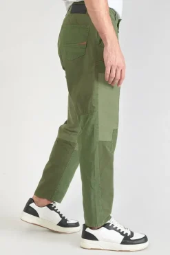 Homme Le Temps des Cerises Pantalons & Chinos-Pantalon Loose Mister Kaki Vert