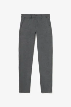 Homme Le Temps des Cerises Pantalons & Chinos-Pantalon Milo A Motif Pied De Poule Gris