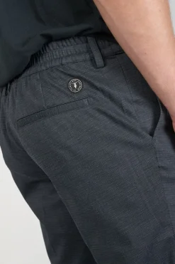 Homme Le Temps des Cerises Pantalons & Chinos-Pantalon Rolt Noir Chine Bleu