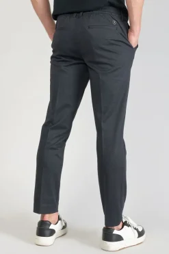 Homme Le Temps des Cerises Pantalons & Chinos-Pantalon Rolt Noir Chine Bleu