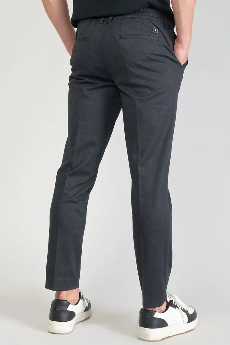 Homme Le Temps des Cerises Pantalons & Chinos-Pantalon Rolt Noir Chine Bleu