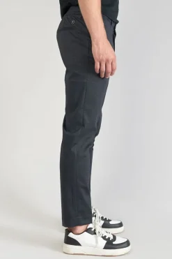 Homme Le Temps des Cerises Pantalons & Chinos-Pantalon Rolt Noir Chine Bleu