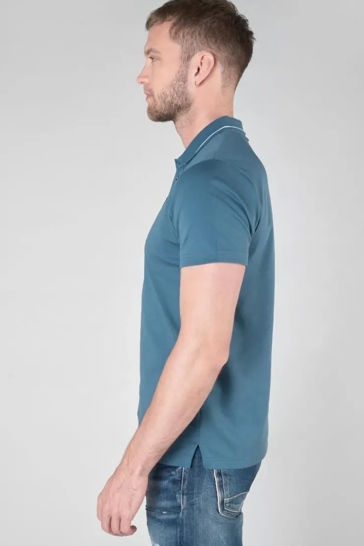 Homme Le Temps des Cerises T-Shirts & Polos-Polo Aron Bleu Petrole