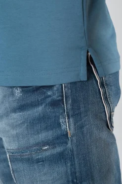 Homme Le Temps des Cerises T-Shirts & Polos-Polo Aron Bleu Petrole