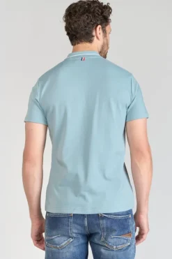 Homme Le Temps des Cerises T-Shirts & Polos-Polo Aron Bleu-Gris