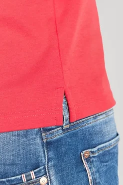 Homme Le Temps des Cerises T-Shirts & Polos-Polo Aron Corail