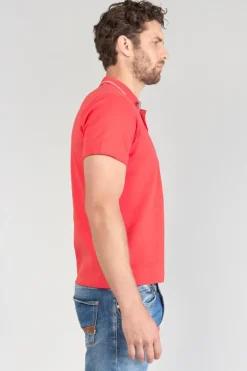 Homme Le Temps des Cerises T-Shirts & Polos-Polo Aron Corail