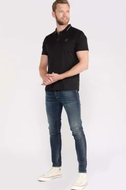 Homme Le Temps des Cerises T-Shirts & Polos-Polo Aron Noir