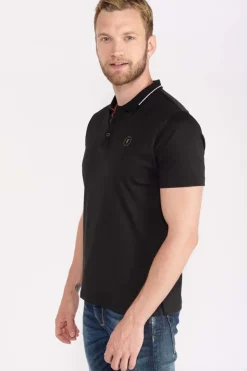 Homme Le Temps des Cerises T-Shirts & Polos-Polo Aron Noir