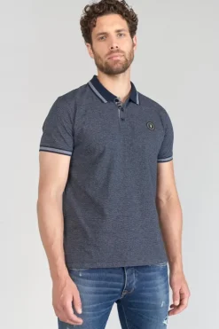 Homme Le Temps des Cerises T-Shirts & Polos-Polo Drime A Rayures Bleu Marine