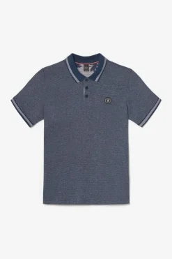 Homme Le Temps des Cerises T-Shirts & Polos-Polo Drime A Rayures Bleu Marine