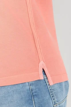 Homme Le Temps des Cerises T-Shirts & Polos-Polo Dylon Saumon